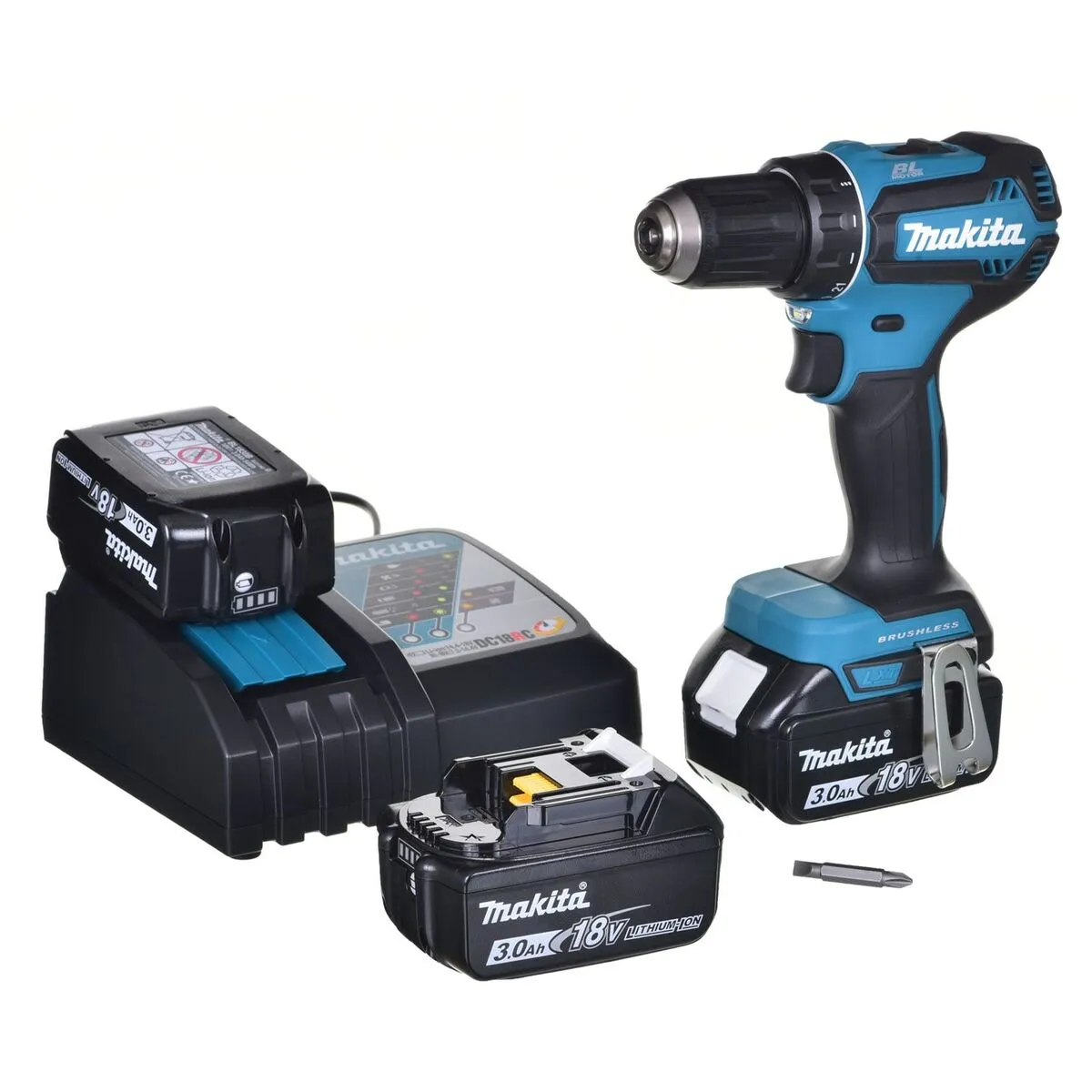 Trapano con cacciavite Makita DDF485RF3J