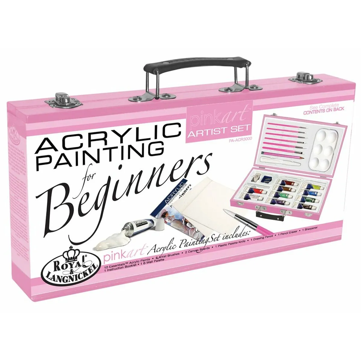 Set di colori Royal & Langnickel Acrylic Painting Beginners Multicolore