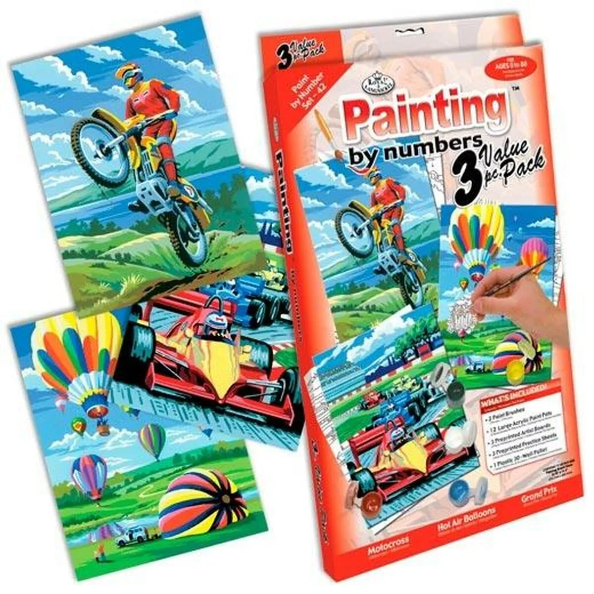 Set Pittura per Numeri Royal & Langnickel Outdoor