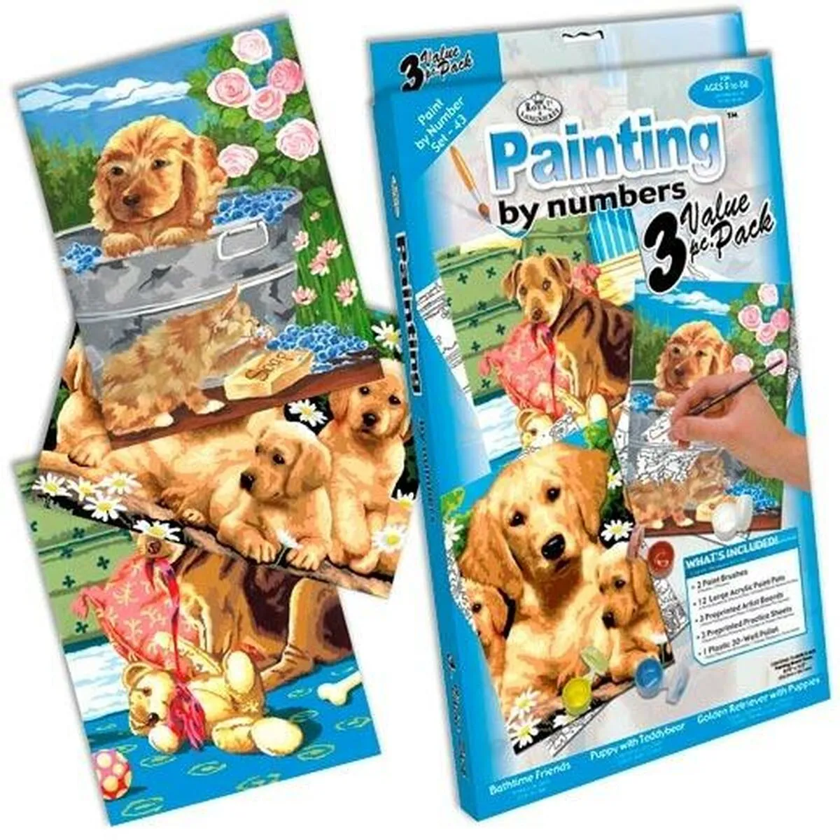 Set Pittura per Numeri Royal & Langnickel Dog