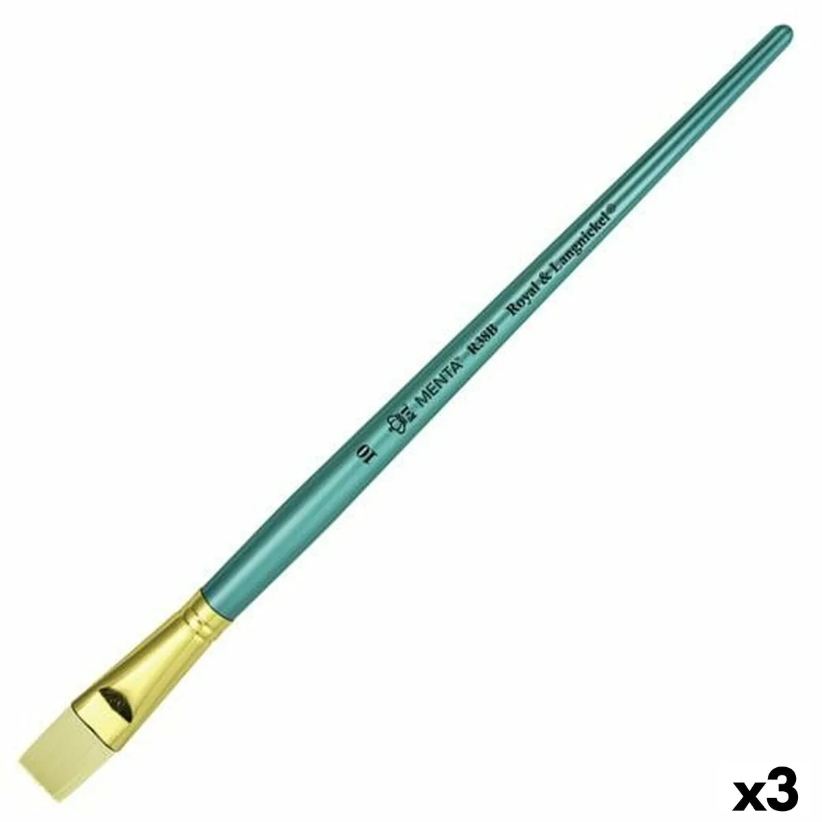 Pennelli Royal & Langnickel Menta R38B Luminoso 10 (3 Unità)