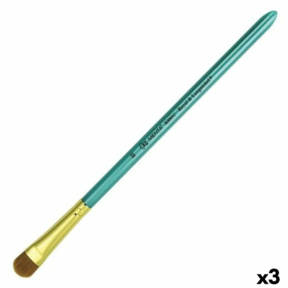 Pennelli Royal & Langnickel Menta Scrubber - R88SC Scoiattolo Soffice 10 (3 Unità)