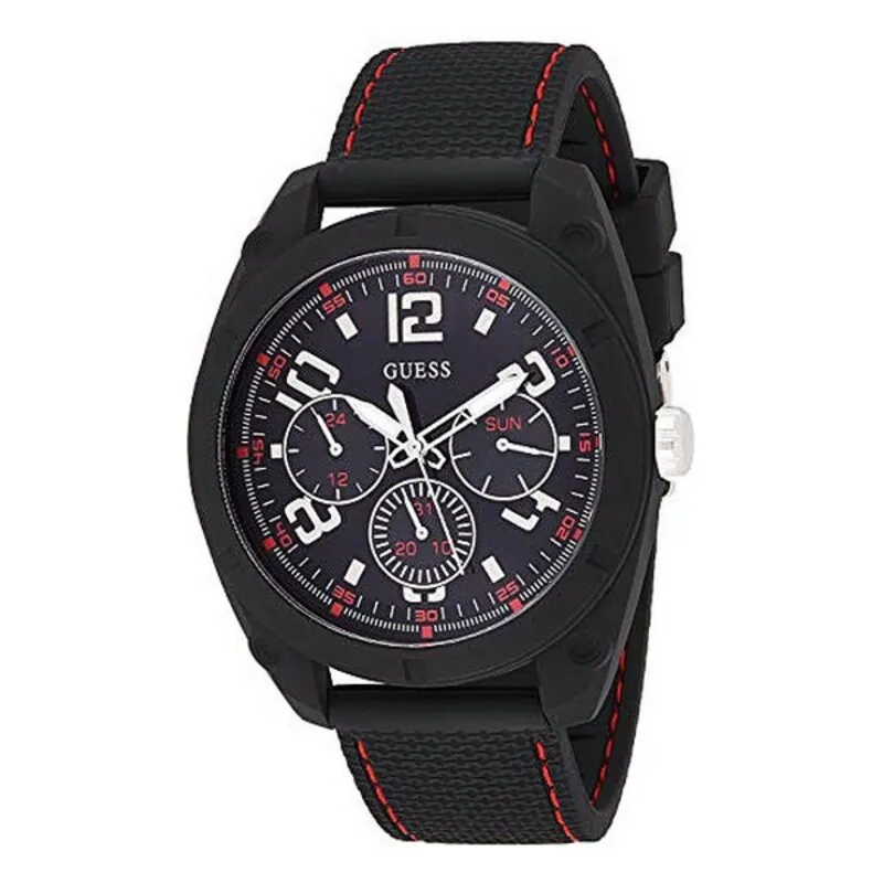 Orologio Uomo Guess W1256G1 Nero