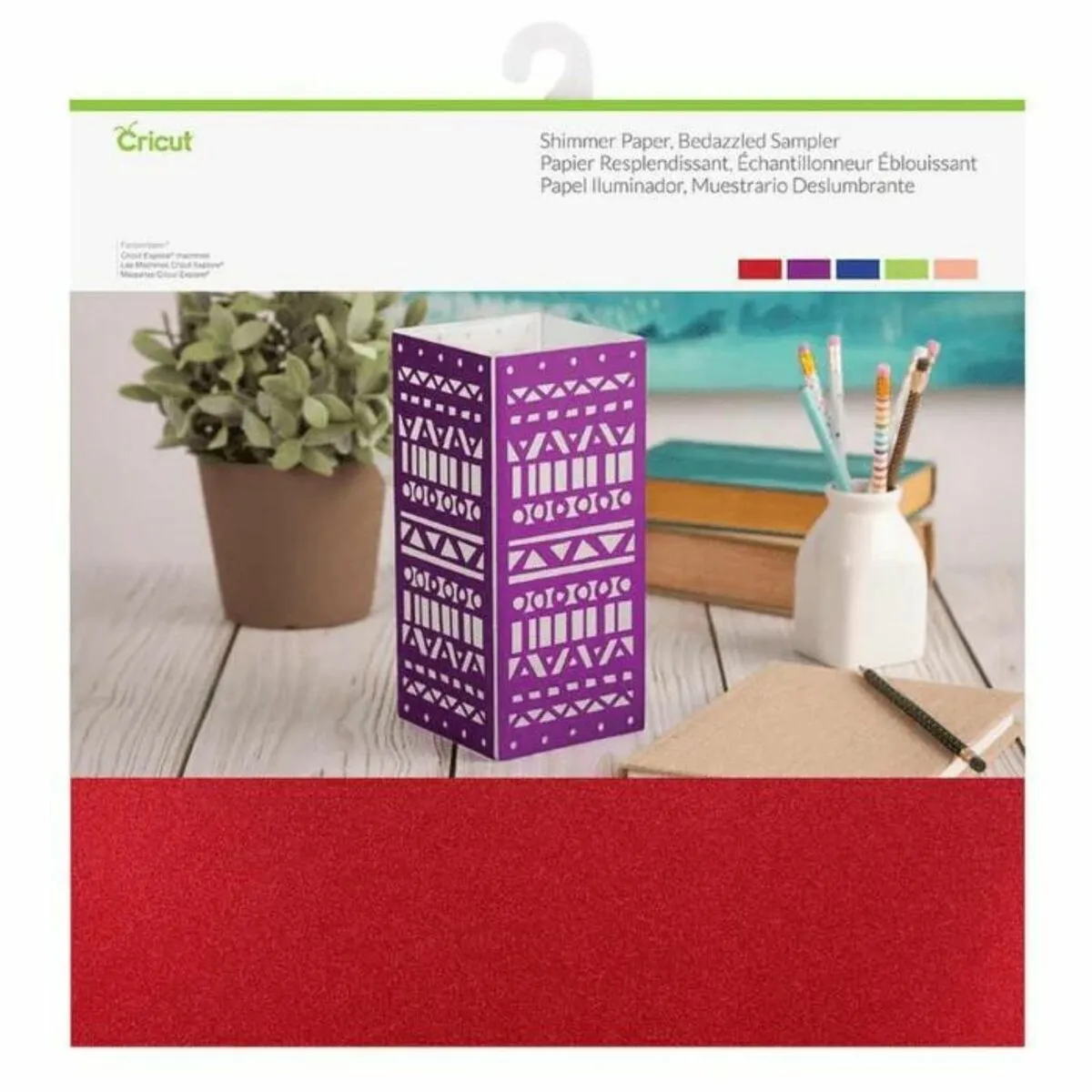 Carta Adesiva Stampabile per Plotter da taglio Cricut Shimmer