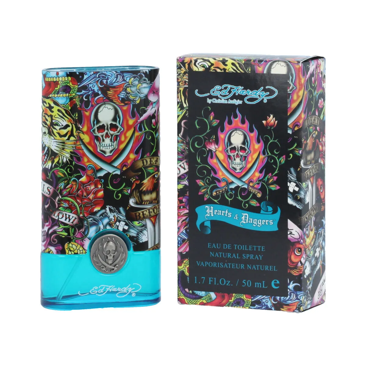 Profumo Uomo Christian Audigier EDT Ed Hardy Hearts & Daggers For Him (50 ml)