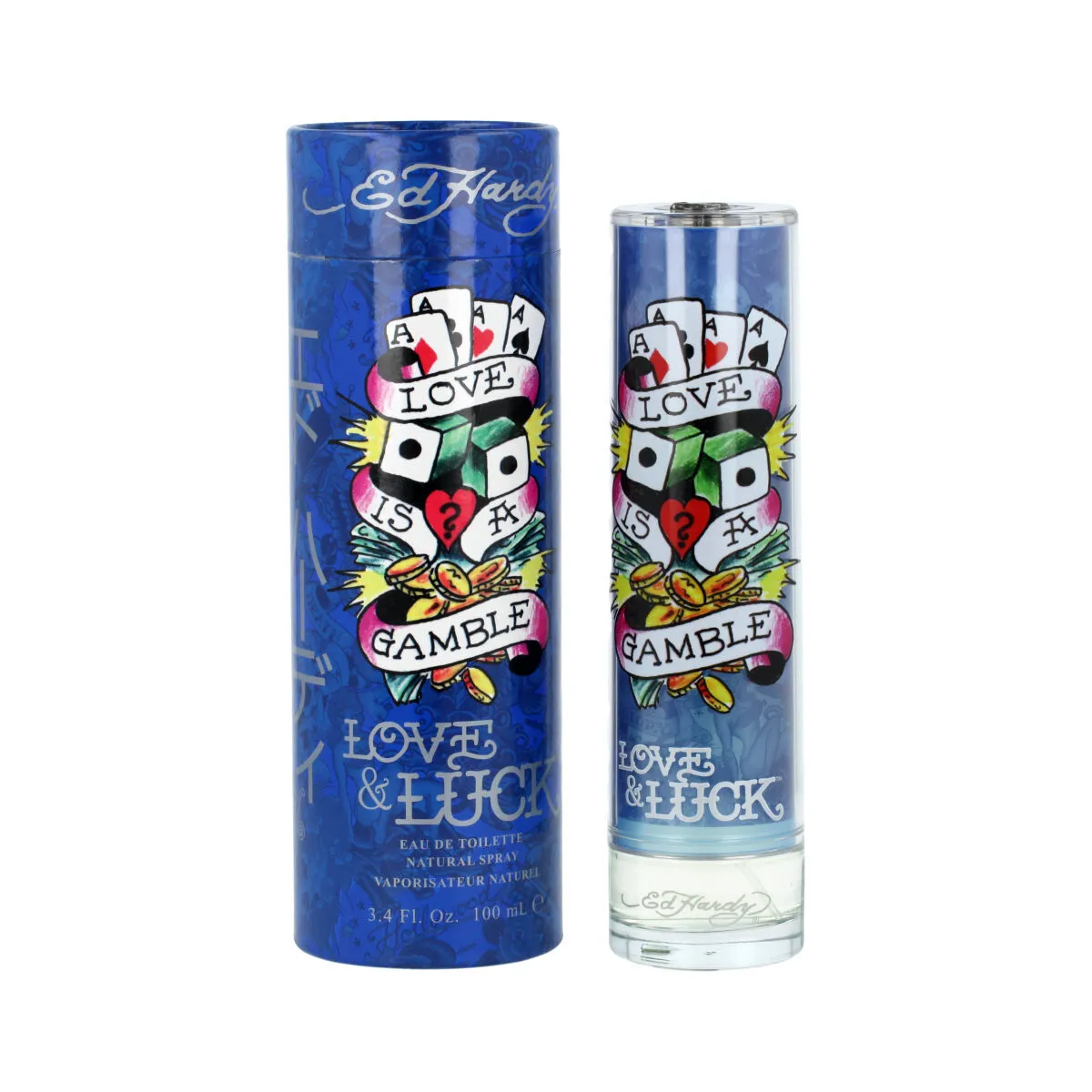 Profumo Uomo Christian Audigier EDT Ed Hardy Love & Luck 100 ml