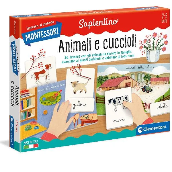 ANIMALI E CUCCIOLI-MONTESSORI