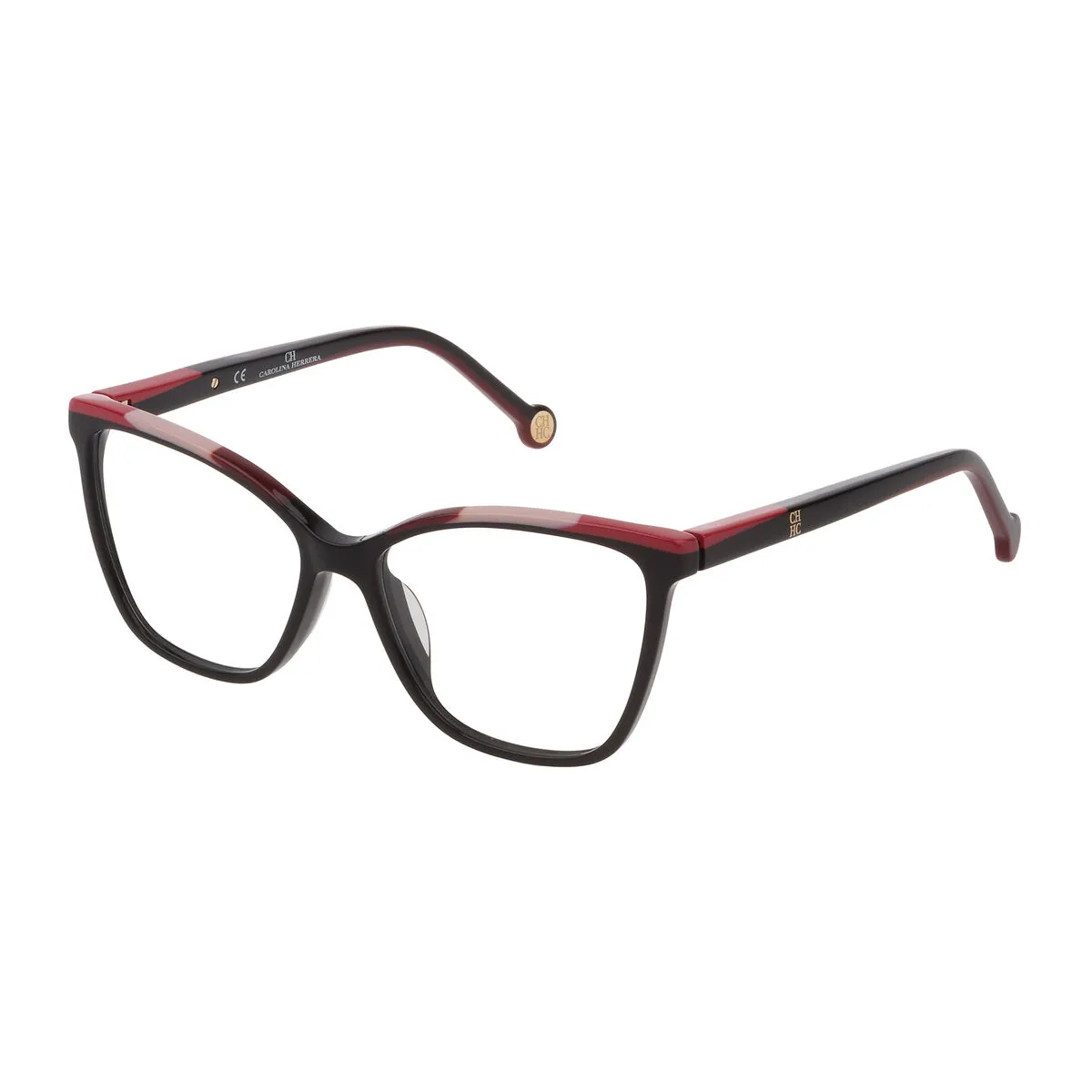 Montatura per Occhiali Donna Carolina Herrera VHE835-700Y Nero