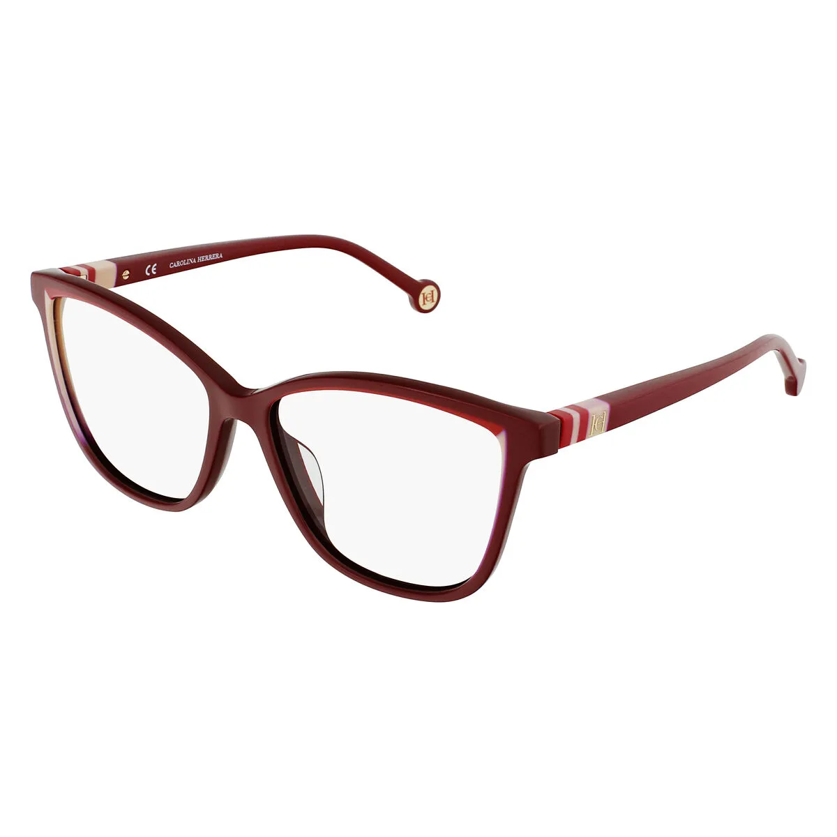 Montatura per Occhiali Donna Carolina Herrera VHE877V5408LA Bordeaux