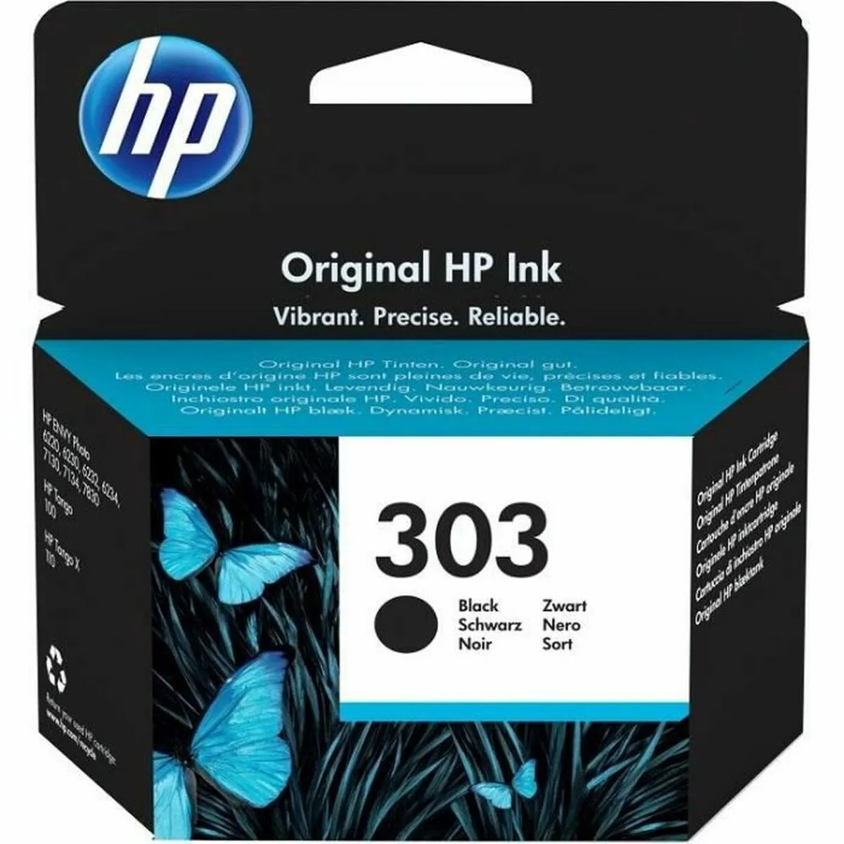 Cartuccia ad Inchiostro Originale HP 303 Nero