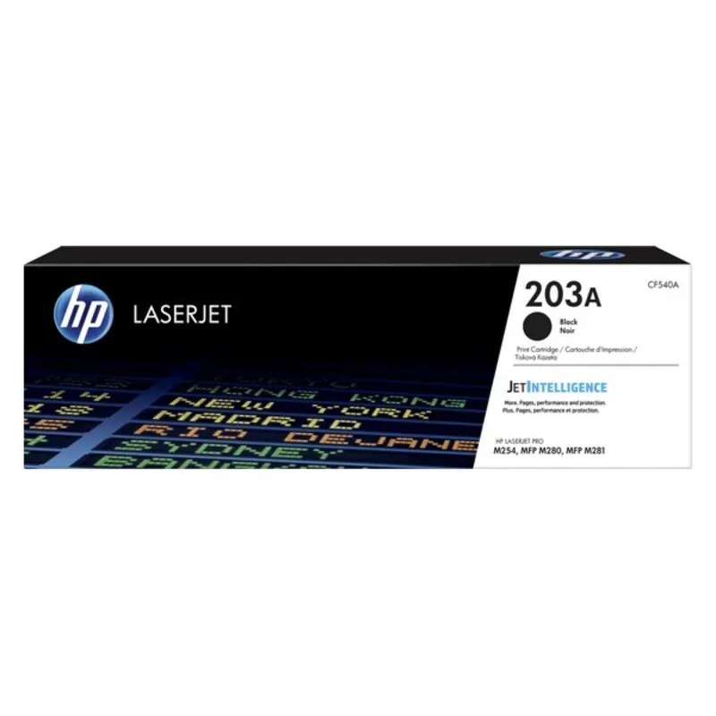 Toner Originale HP CF540A Nero Ciano