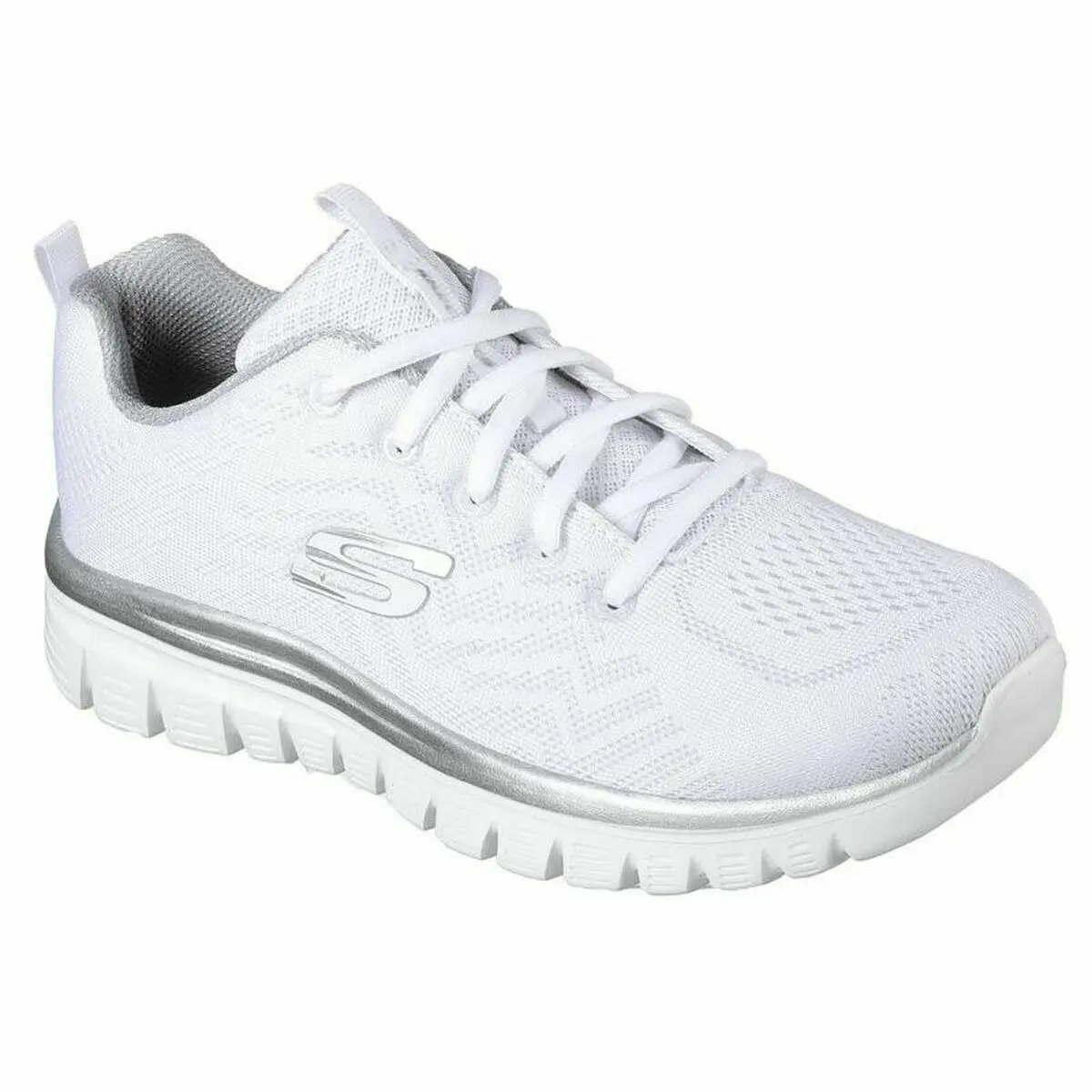 Scarpe Casual da Donna Skechers Bianco Donna