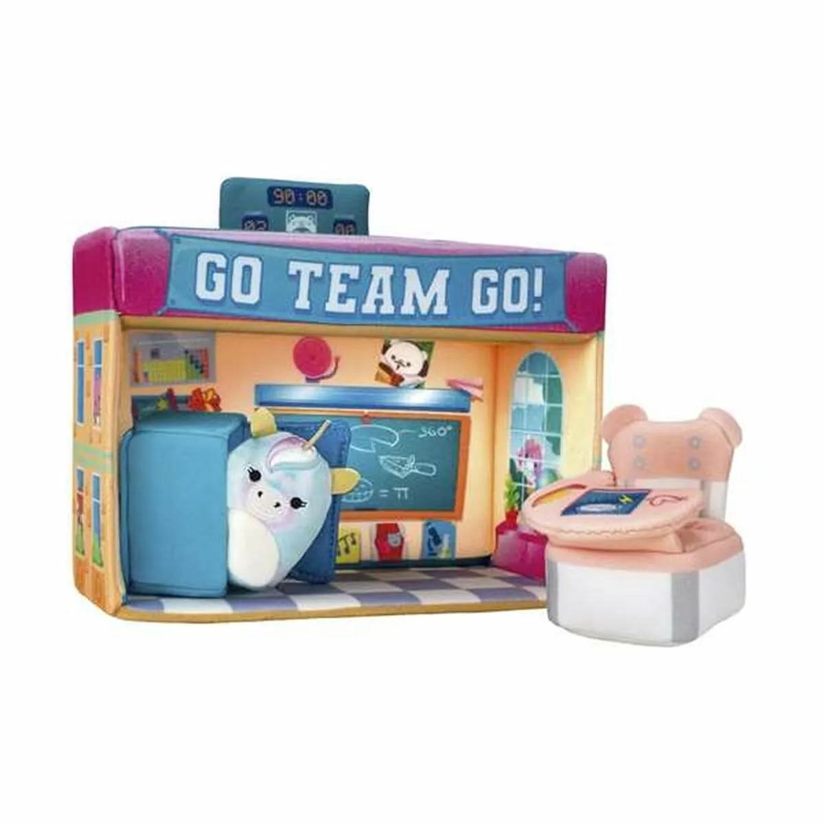 Peluche Squishmallows Academia Squishville Deluxe