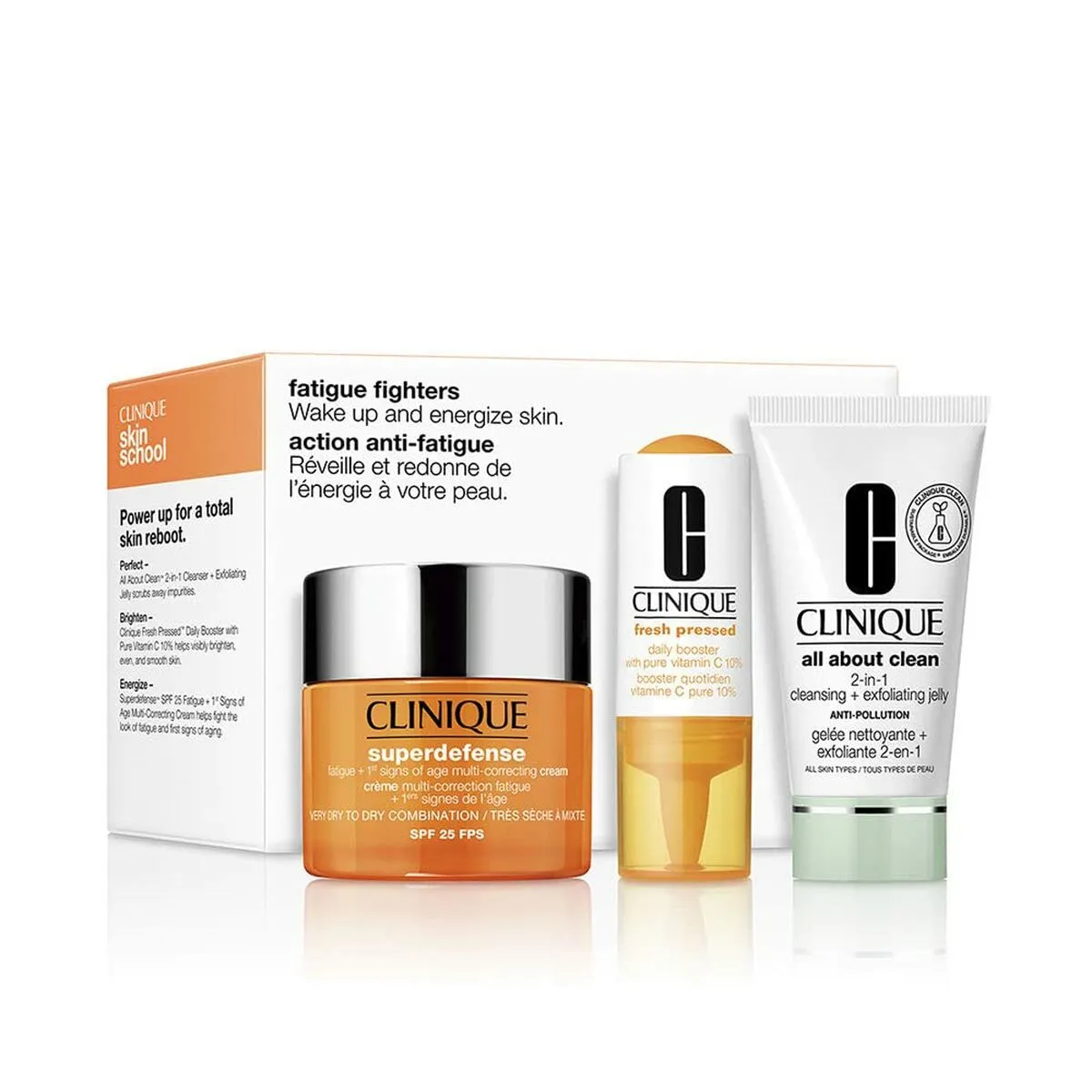 Set Cosmetica Clinique Fatigue Fighters 3 Pezzi