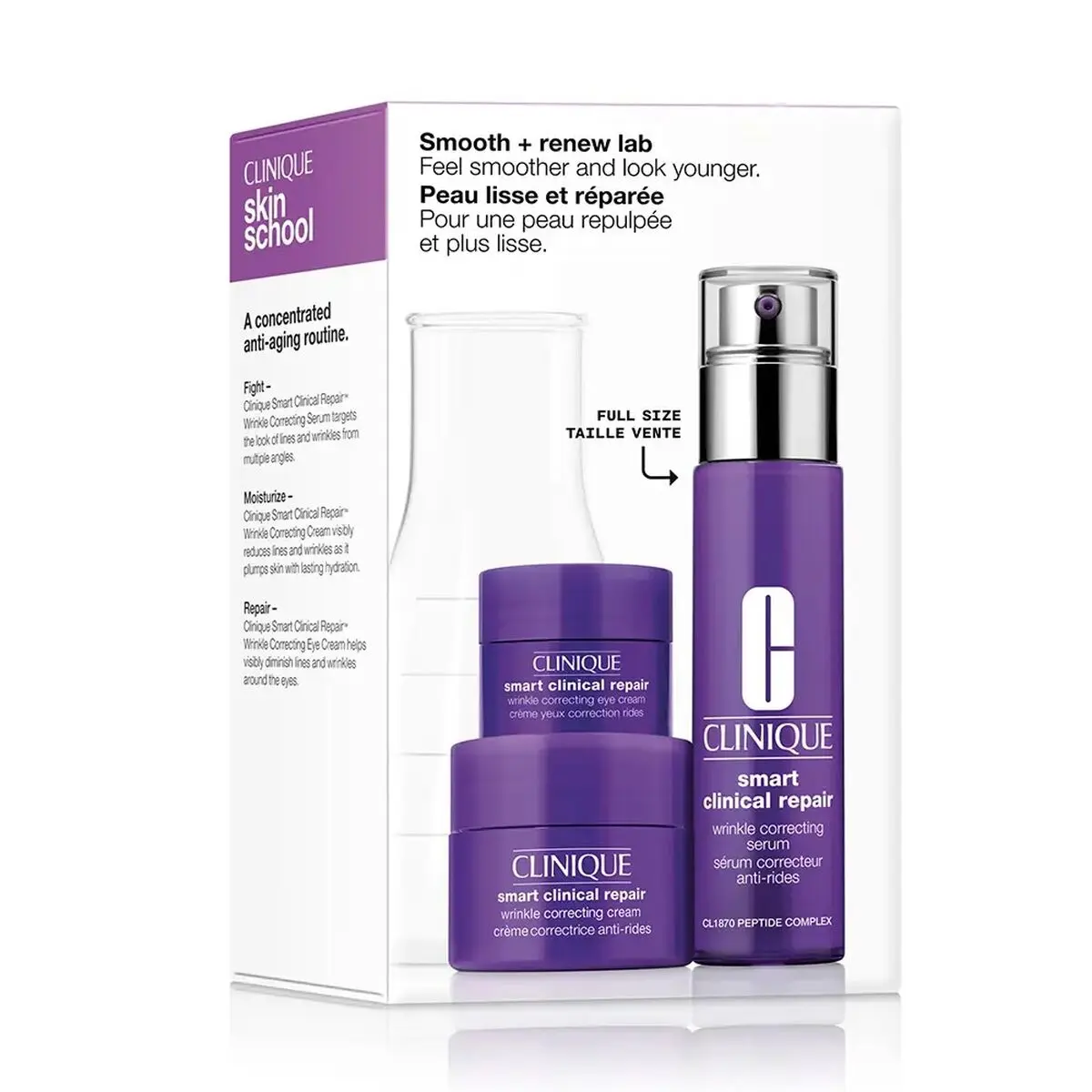 Set Cosmetica Clinique SMART CLINICAL 3 Pezzi