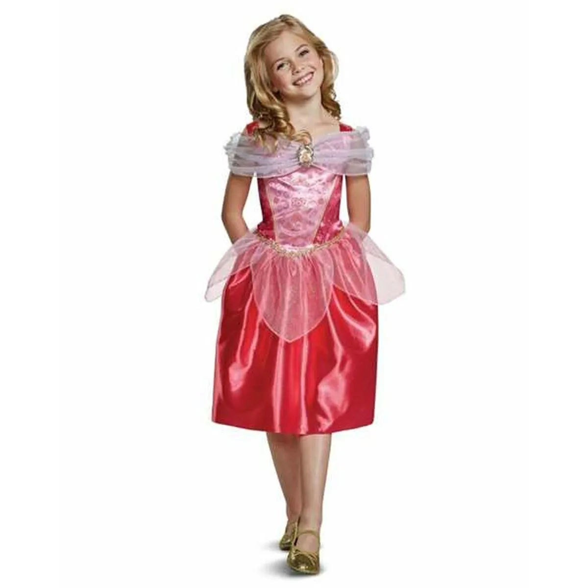 Costume per Bambini Aurora Classic  Principessa da Favola 1 Pezzi