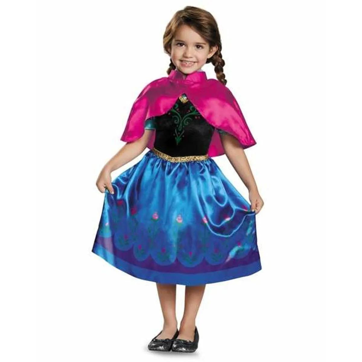 Costume per Bambini Frozen Anna Travel Azzurro