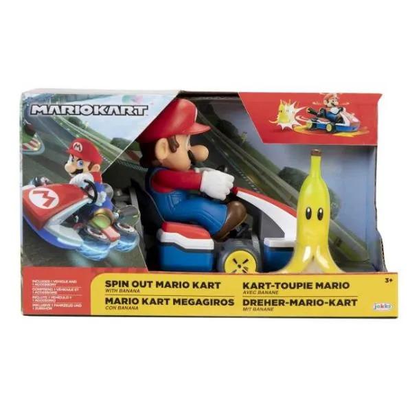 MARIO KART SPIN OUT 6CM ASST