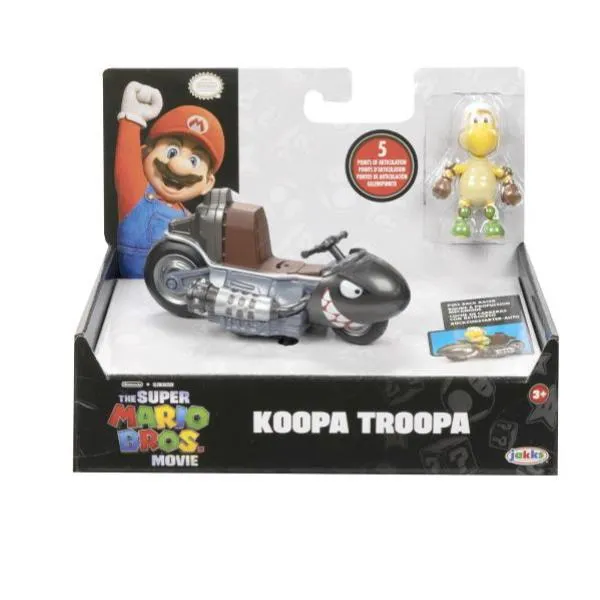 SUPERMARIOMOVIE- PERS+KART 6CM ASST