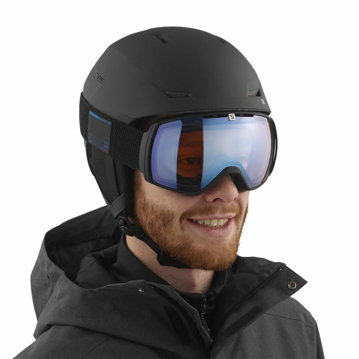 Casco da sci Salomon Pioneer LT Nero Uomo XL