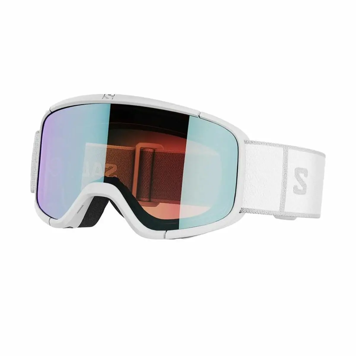 Occhiali da Sci Salomon Aksium 2.0 Photochromic Bianco Plastica