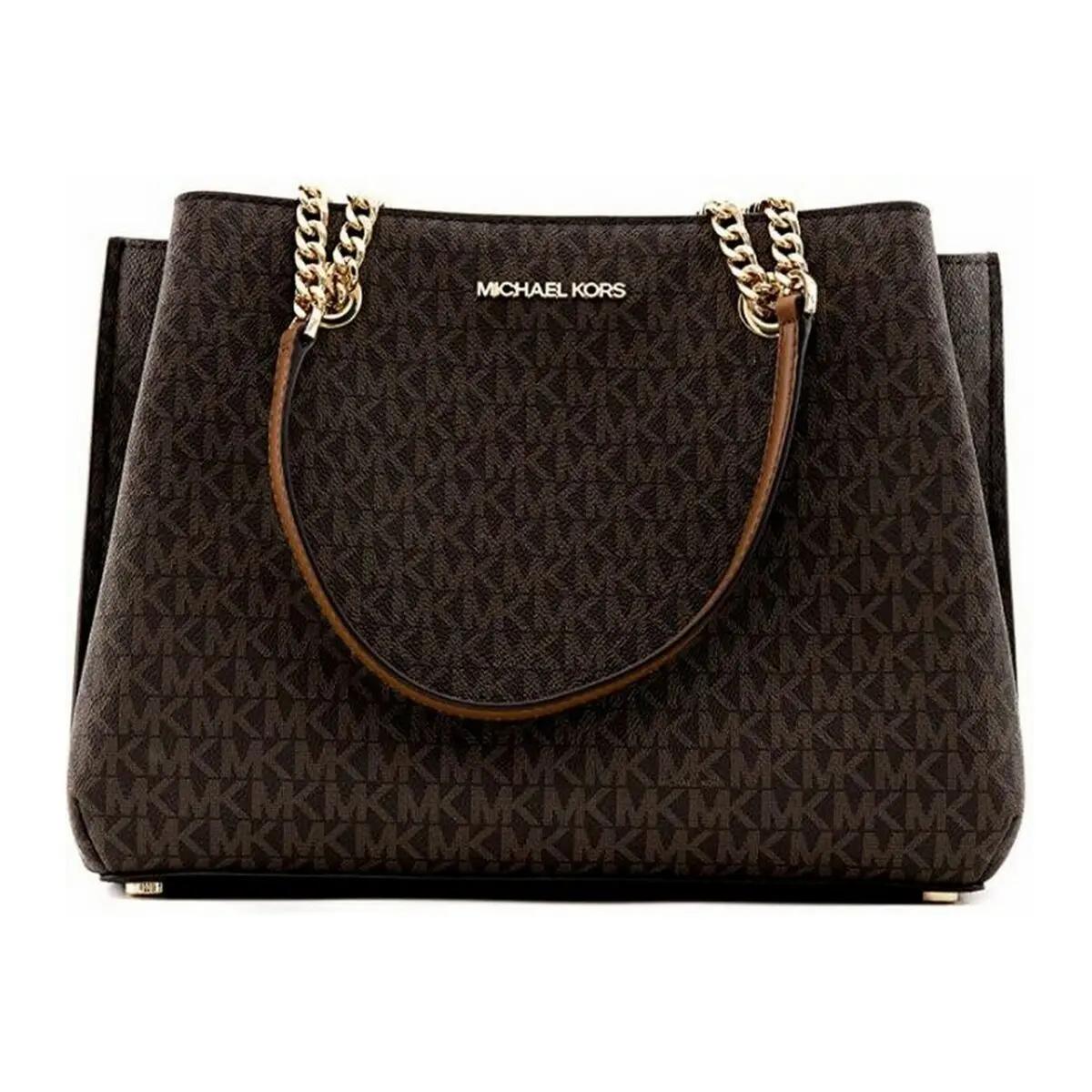 Borsa Donna Michael Kors 35S0GXZS7B-BROWN Marrone