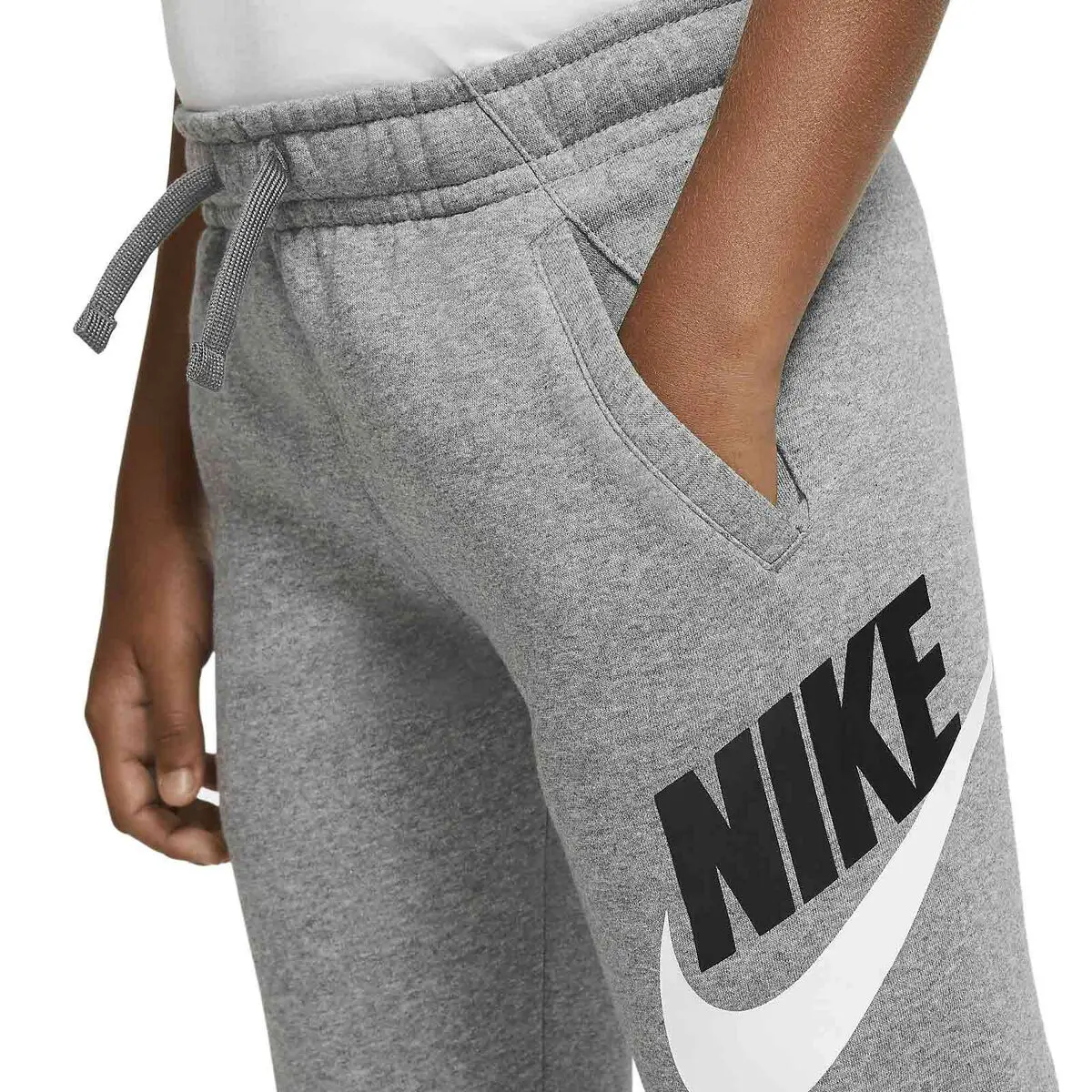 Pantalone Sportivo per Bambini Nike CLUB FLEECE CJ7863 091 Grigio