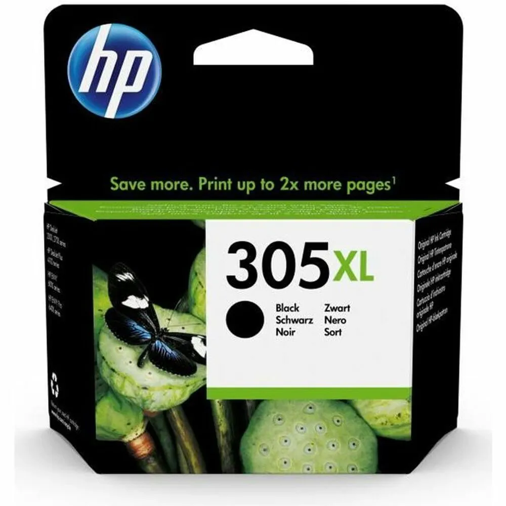 Cartuccia ad Inchiostro Originale HP 305 XL Nero