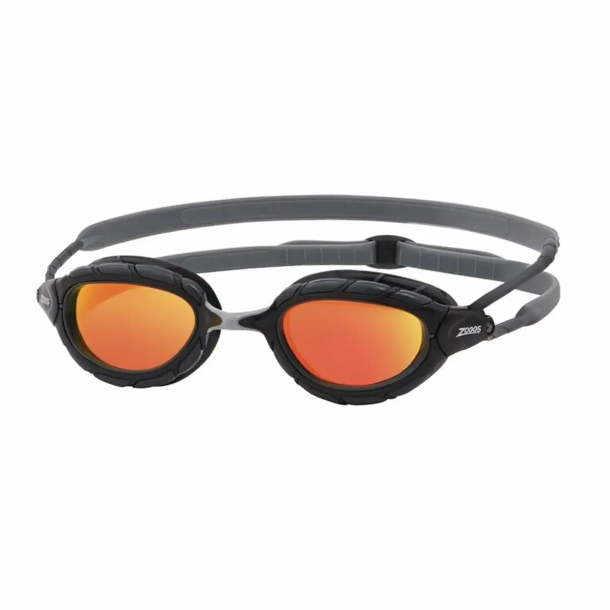 Occhialini da Nuoto per Bambini Zoggs Predator Titanium Arancio Piccolo