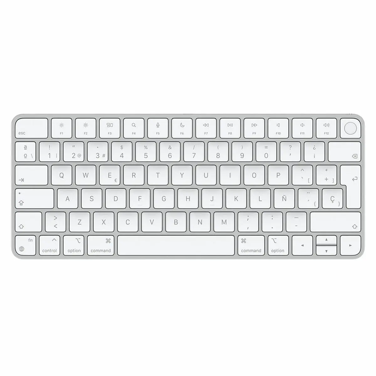 Tastiera Wireless Apple MK293Y/A Grigio Qwerty in Spagnolo