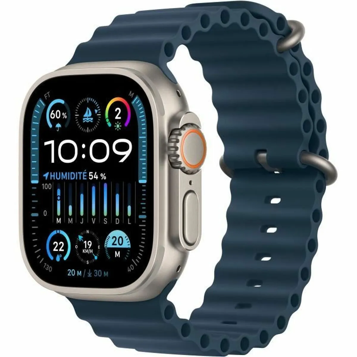 Smartwatch Apple Ultra 2 Azzurro Titanio 49 mm