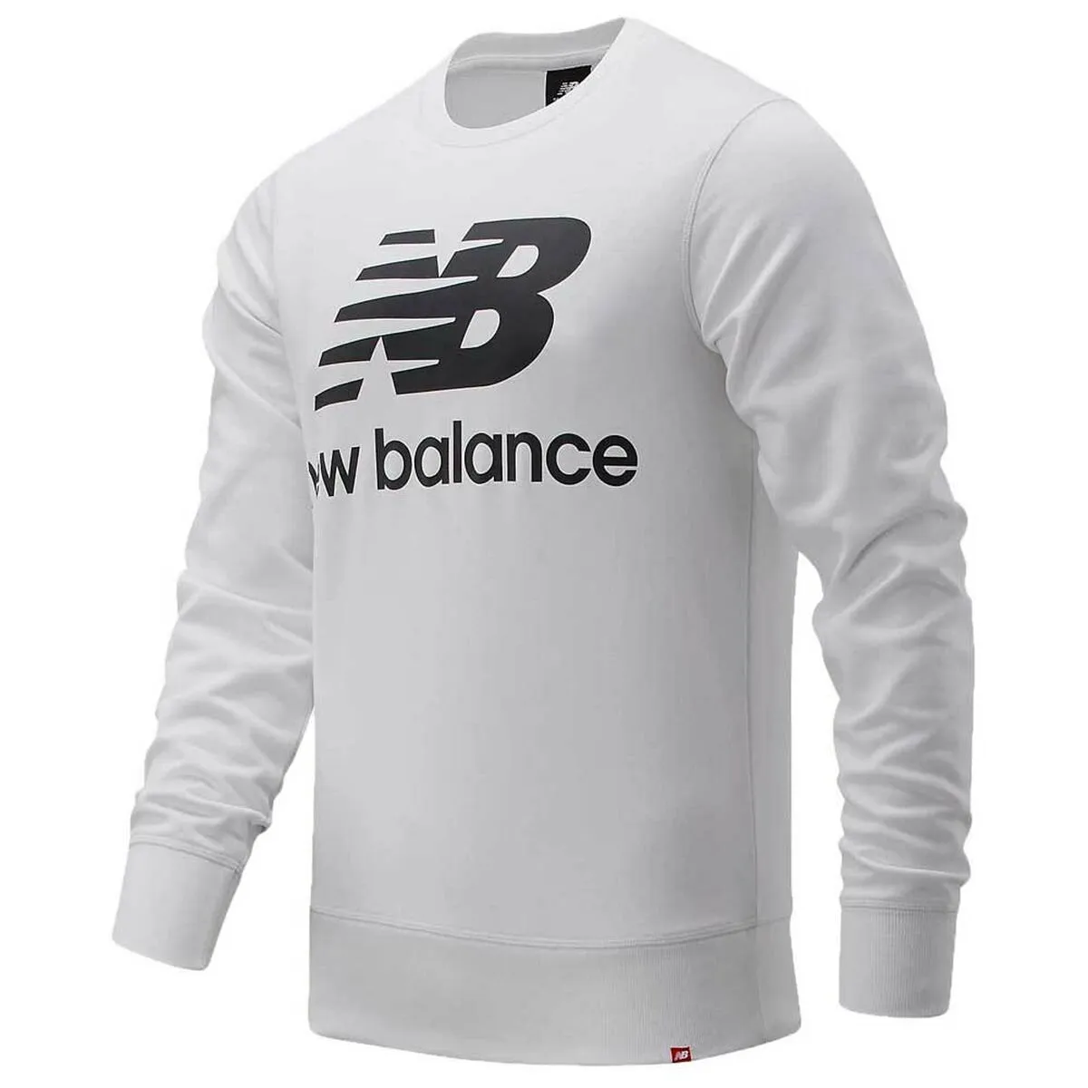 Felpa senza Cappuccio Uomo New Balance MT03560 Bianco