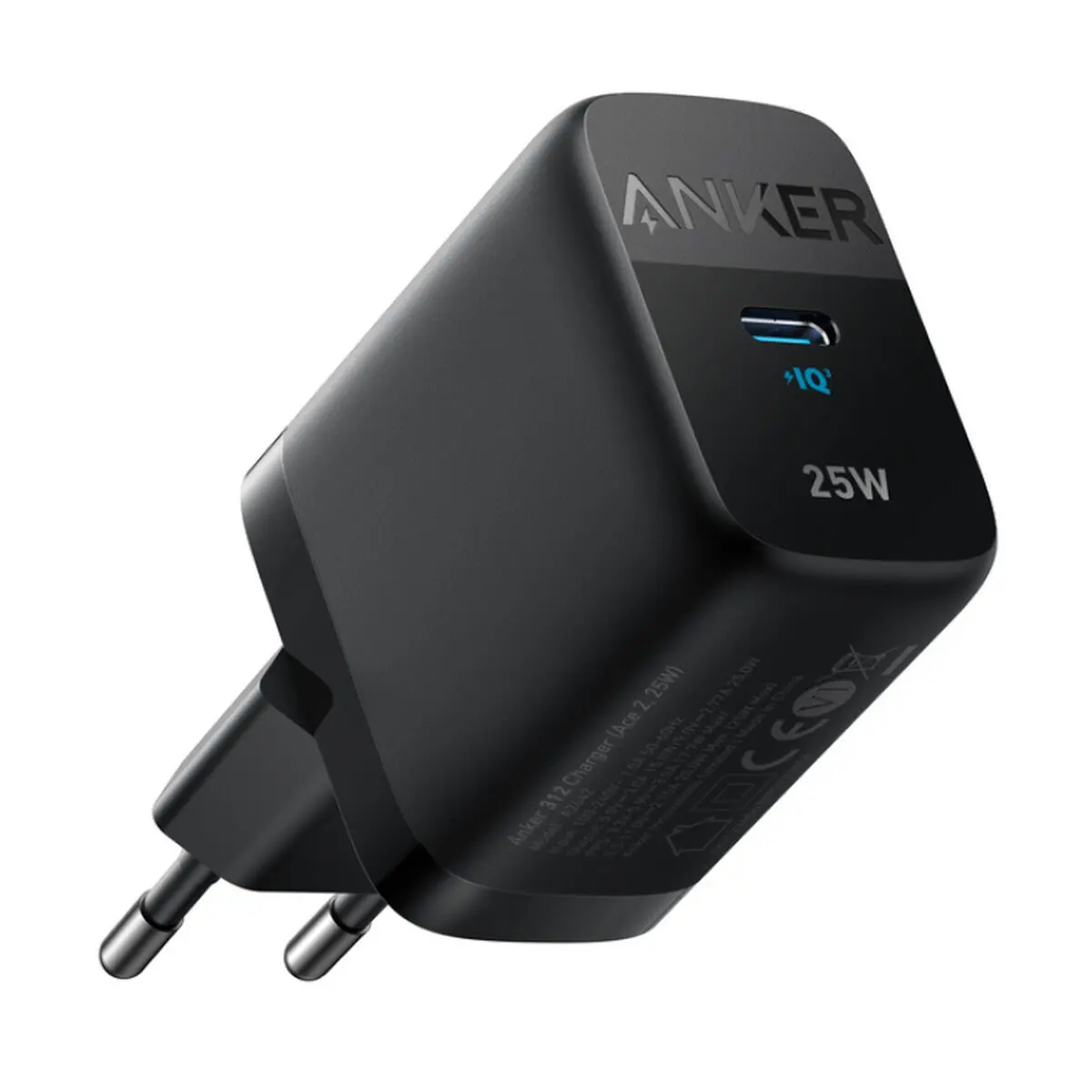 Caricabatterie da Parete Anker 312  25 W Nero