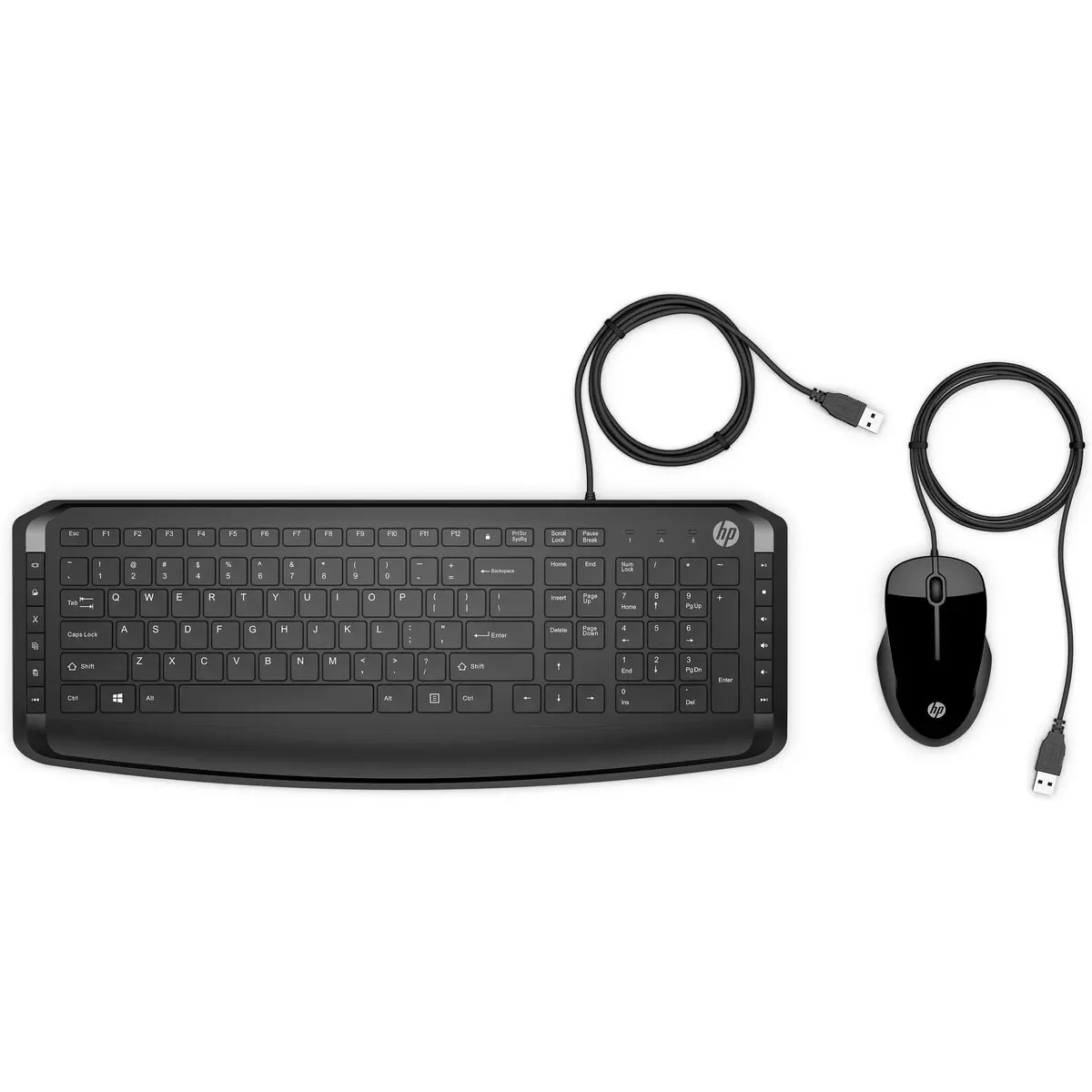 Tastiera e Mouse HP 9DF28AA#ABE Nero Qwerty in Spagnolo