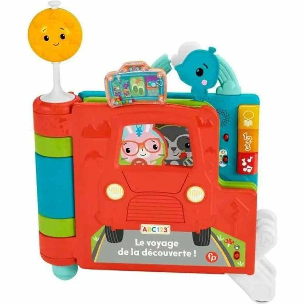 Giocattolo per bebè Fisher Price My Big Scalable Activity Book Plastica 4 Pezzi