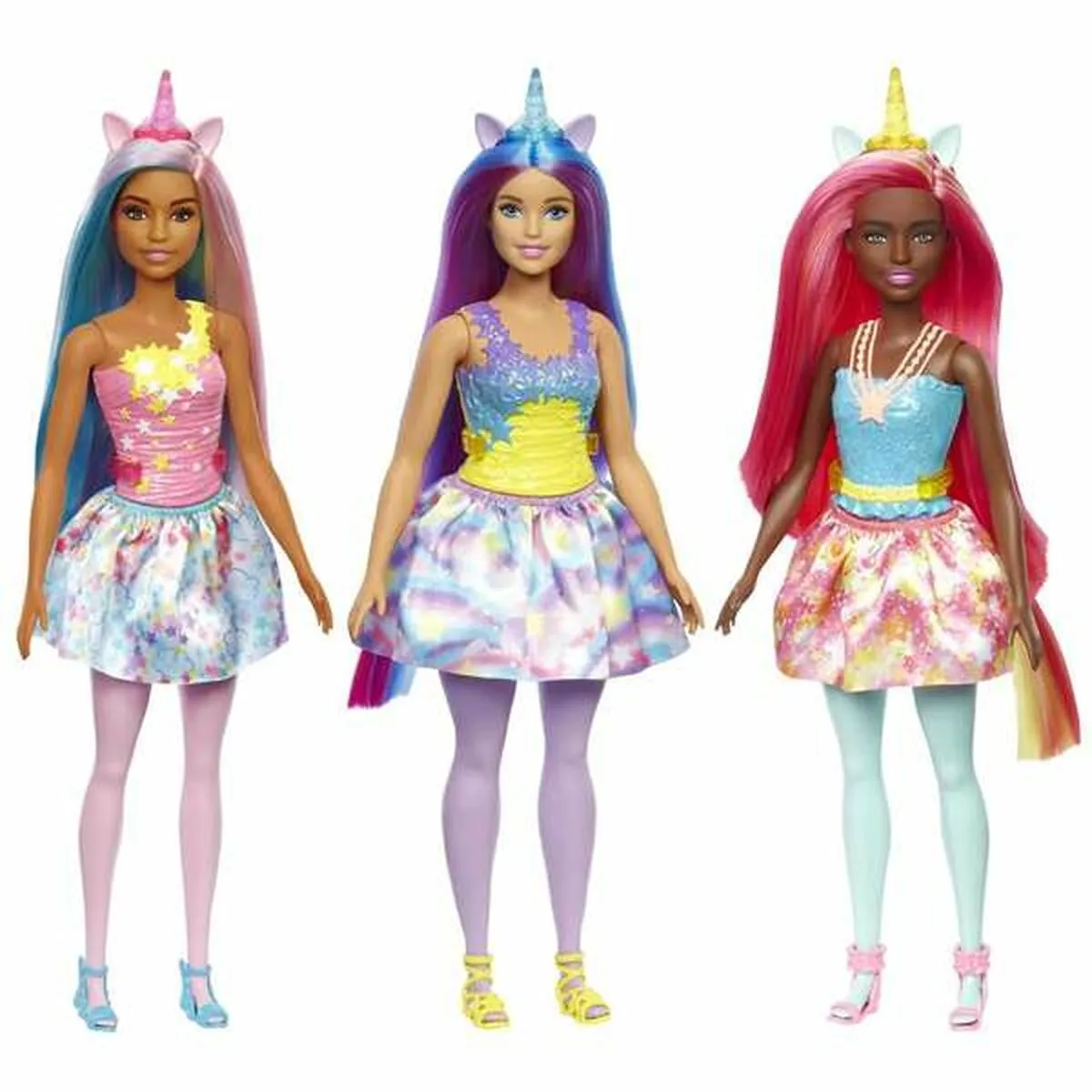 Bambola Mattel Dreamtopia 1 Unità Arcobaleno Unicorno