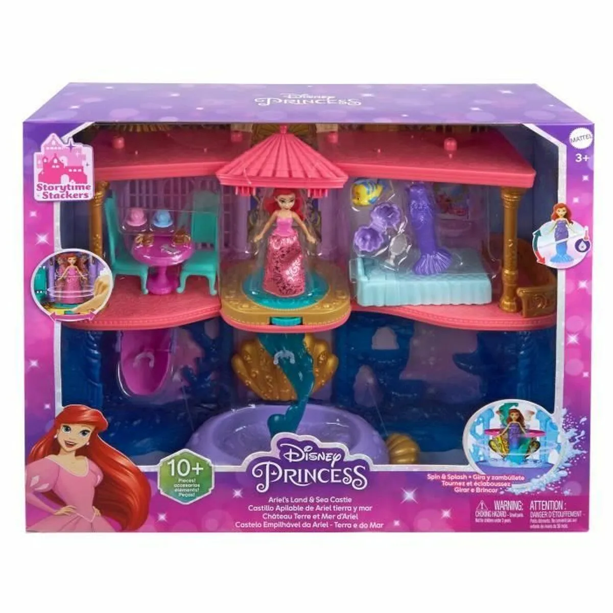 Set di giocattoli Mattel Princess Plastica