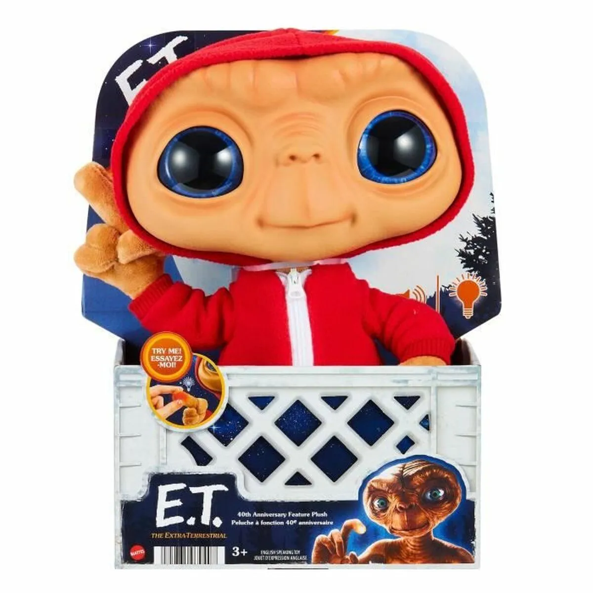 Peluche Mattel E.T Luce LED