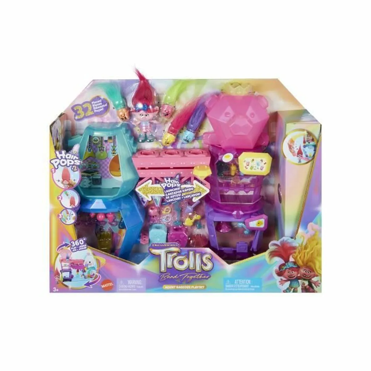 Set di giocattoli Mattel Trolls Band Together Plastica