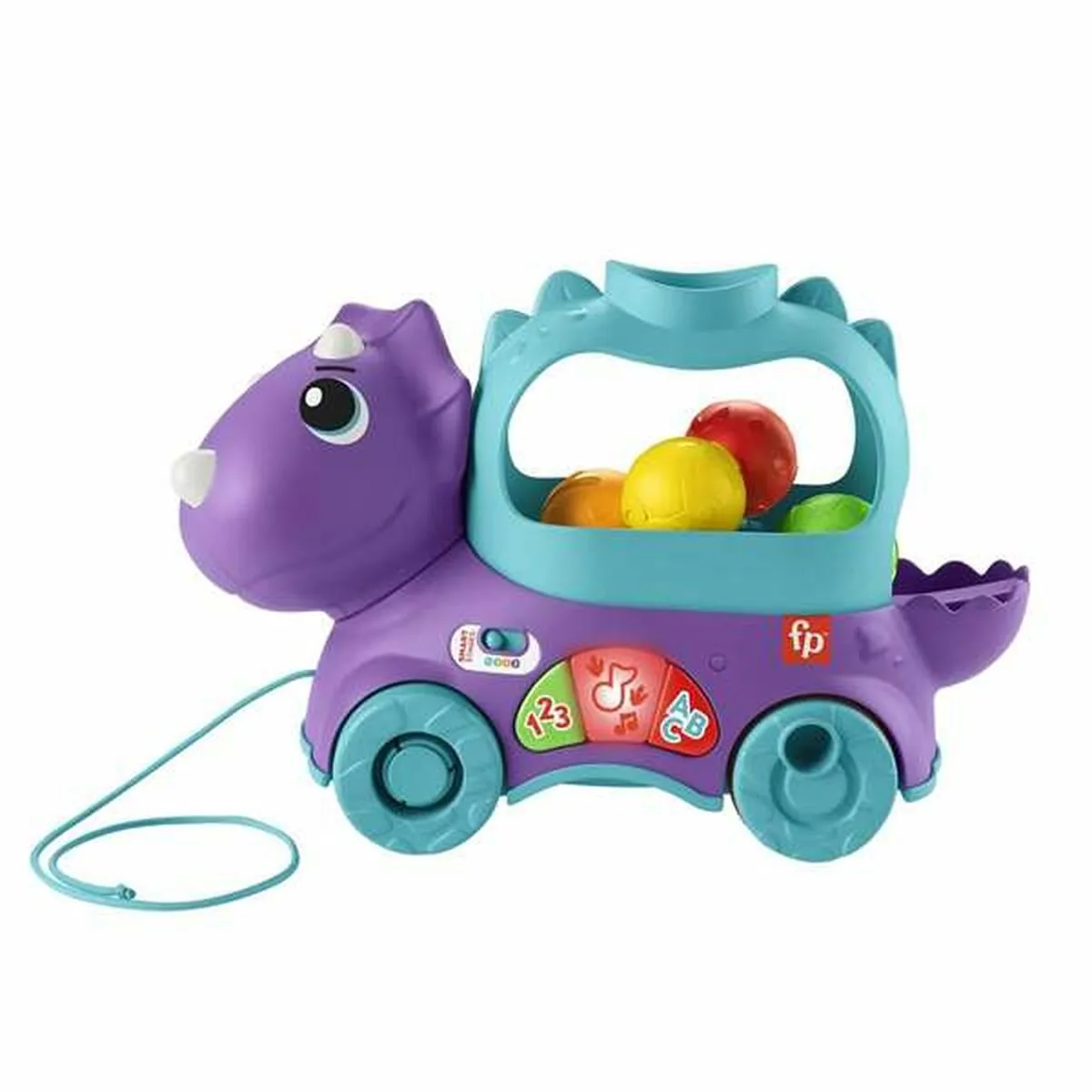 Dinosauro Trainabile Fisher Price Palle