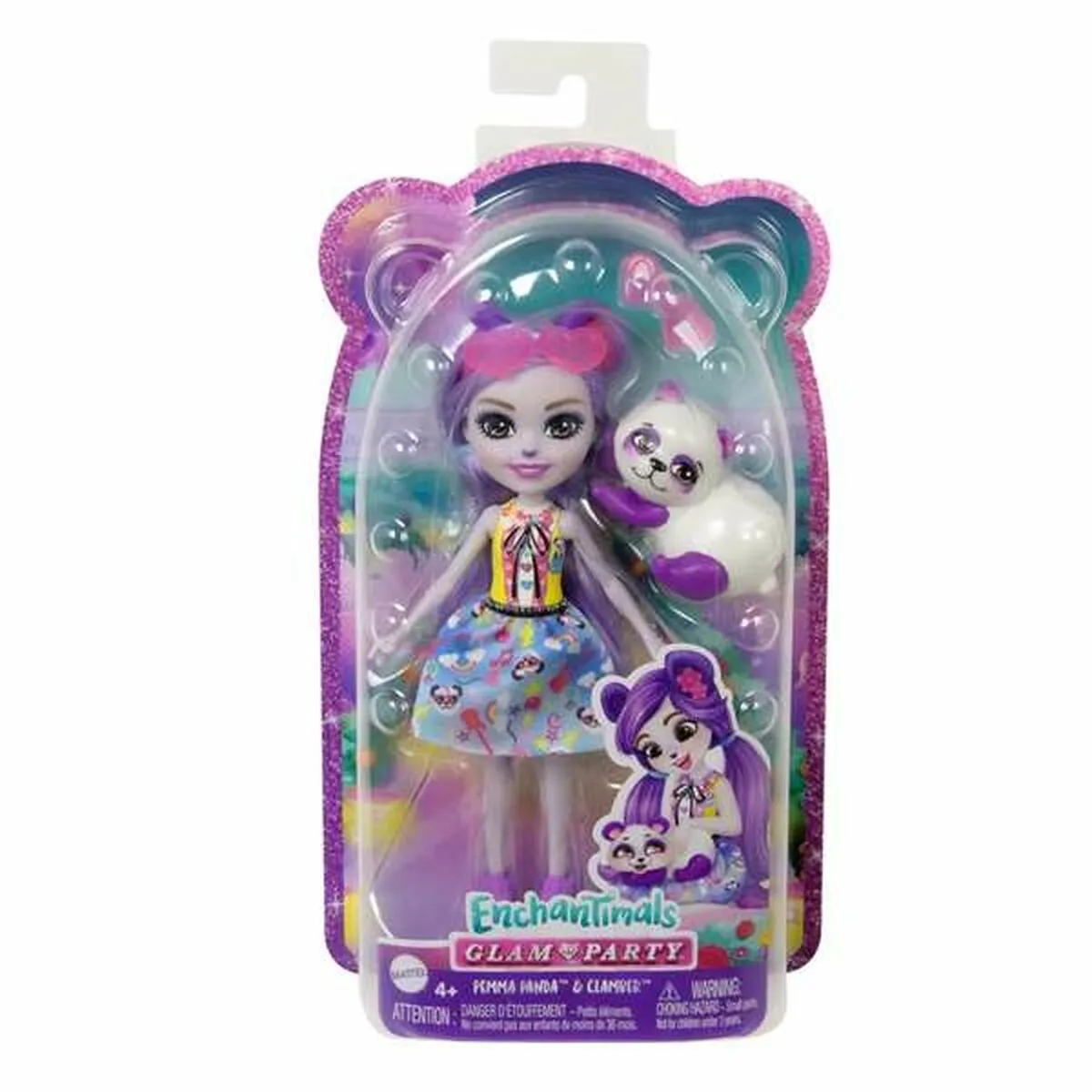 Bambola Mattel Enchantimals Panda 15 cm