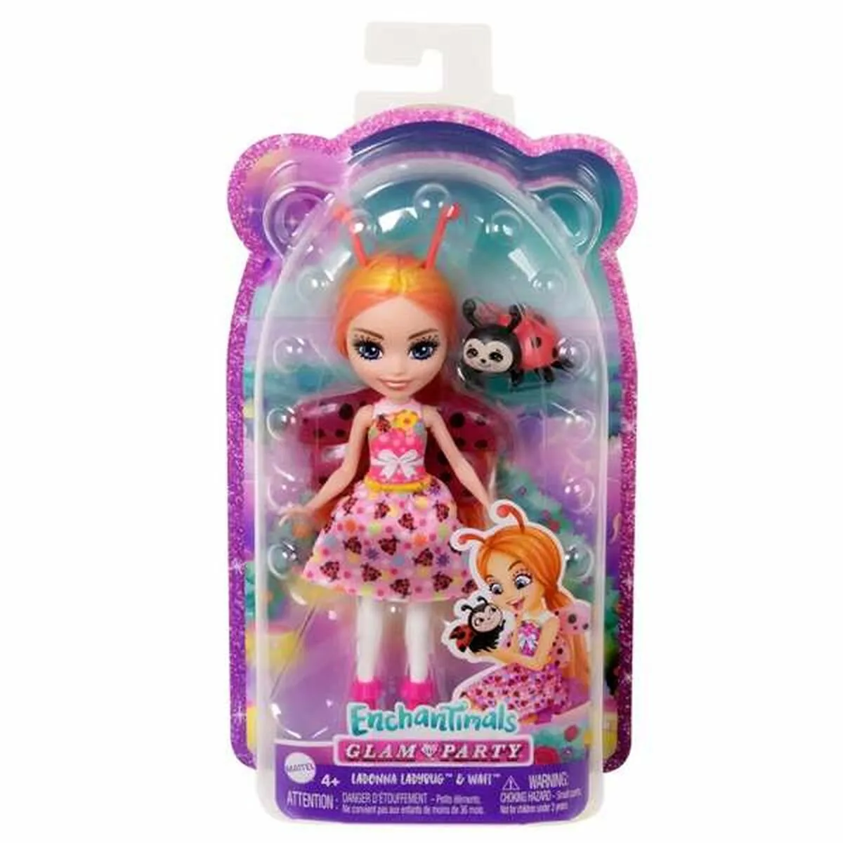 Bambola Mattel Enchantimals Coccinella 15 cm