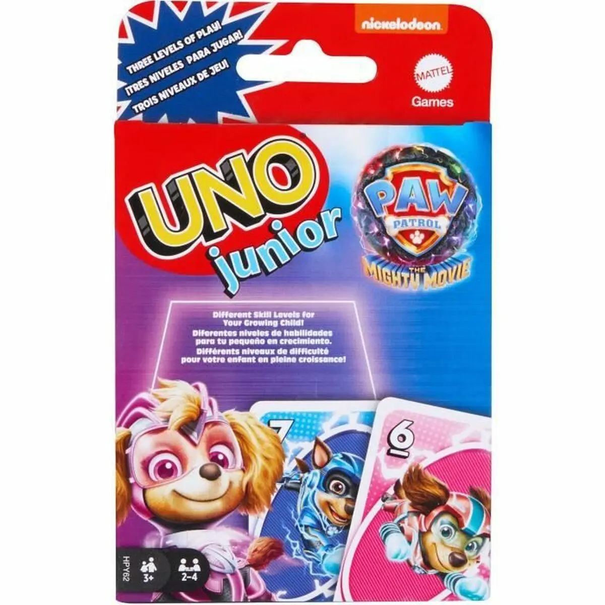 Gioco da Tavolo Mattel Uno Junior Paw Patrol