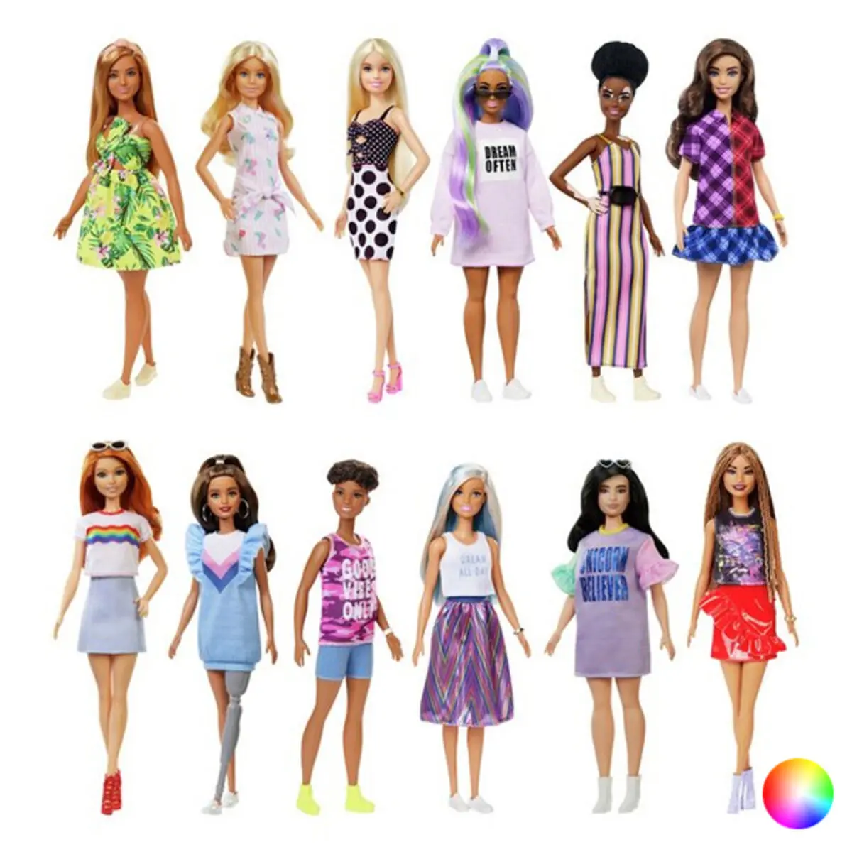 Bambola Barbie Fashion Barbie FBR37