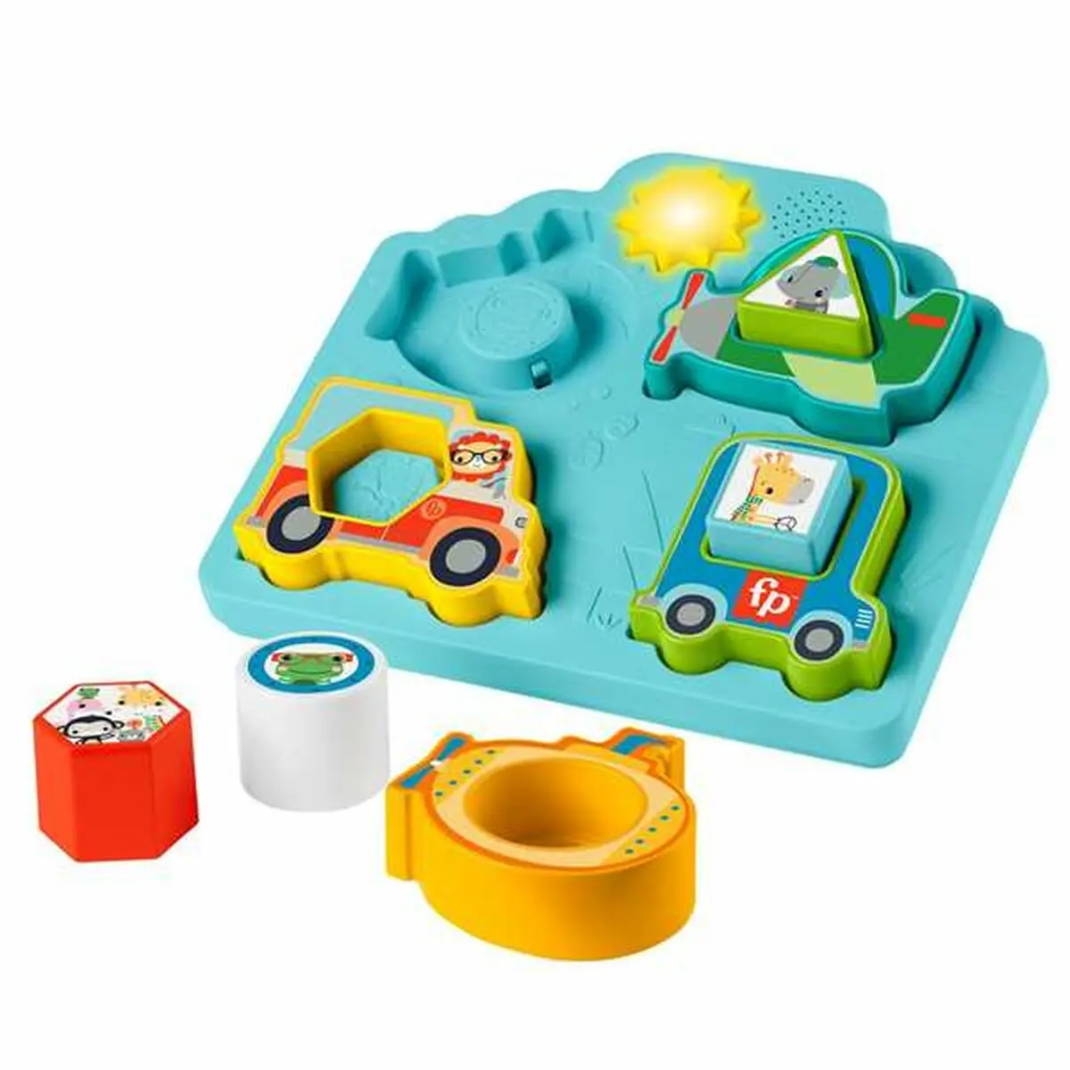 Puzzle per Bambini Fisher Price Veicoli