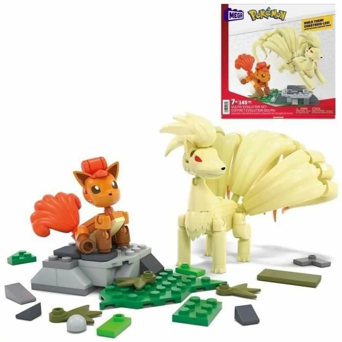 Set di Costruzioni Megablocks Pokémon GOUPIX EVOLUTION