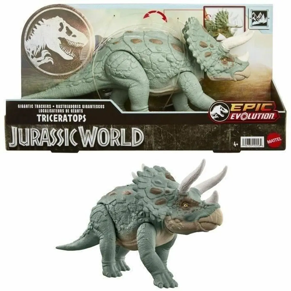 Dinosauro Mattel Triceratops