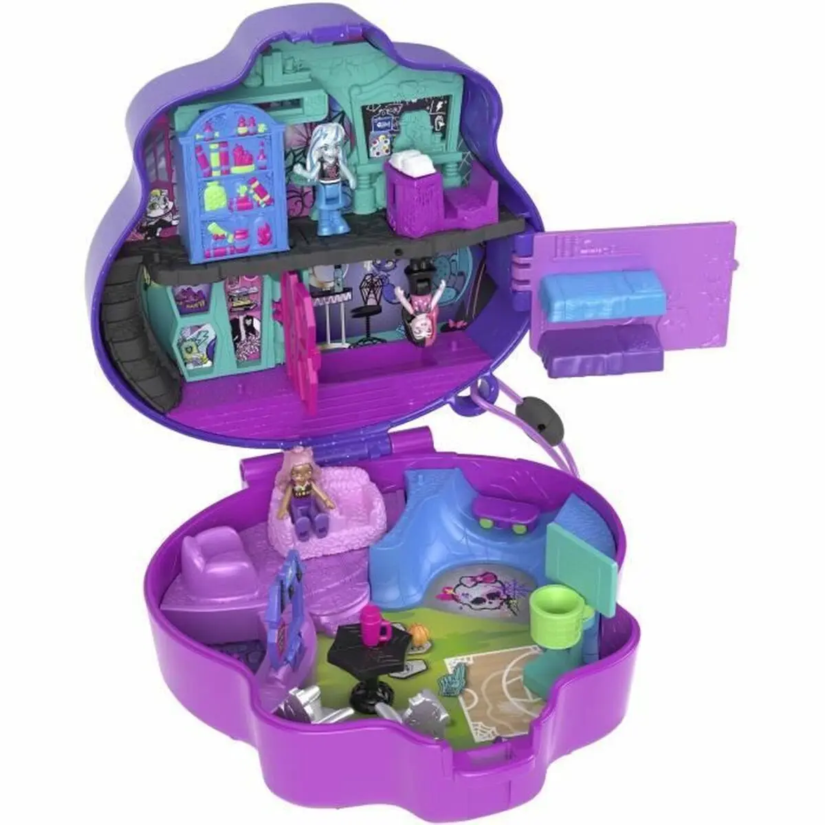 Bambola Polly Pocket COFFRET MONSTER HIGH