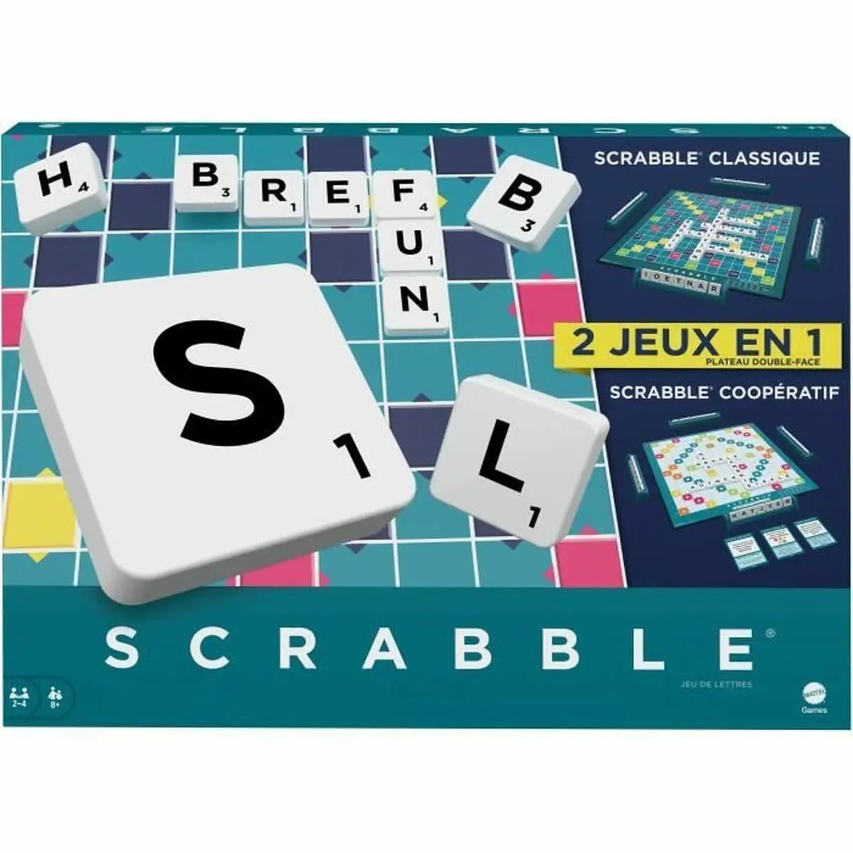 Gioco da Tavolo Mattel Scrabble (FR) (1 Unità)