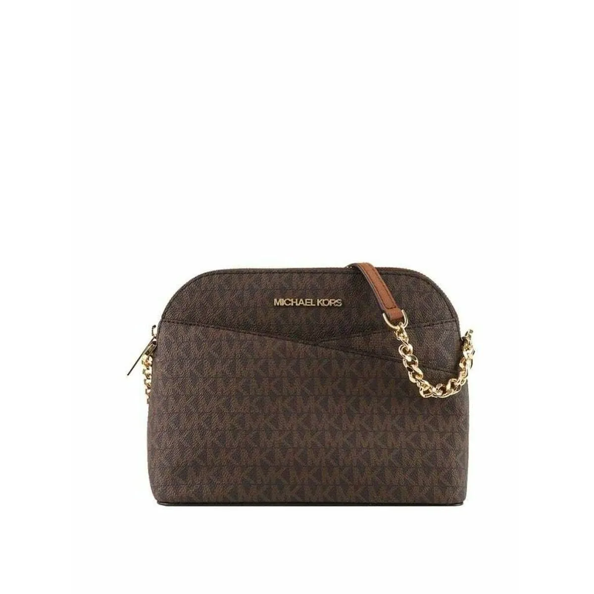 Borsa Donna Michael Kors Jet Set Marrone 21 x 16 x 9 cm